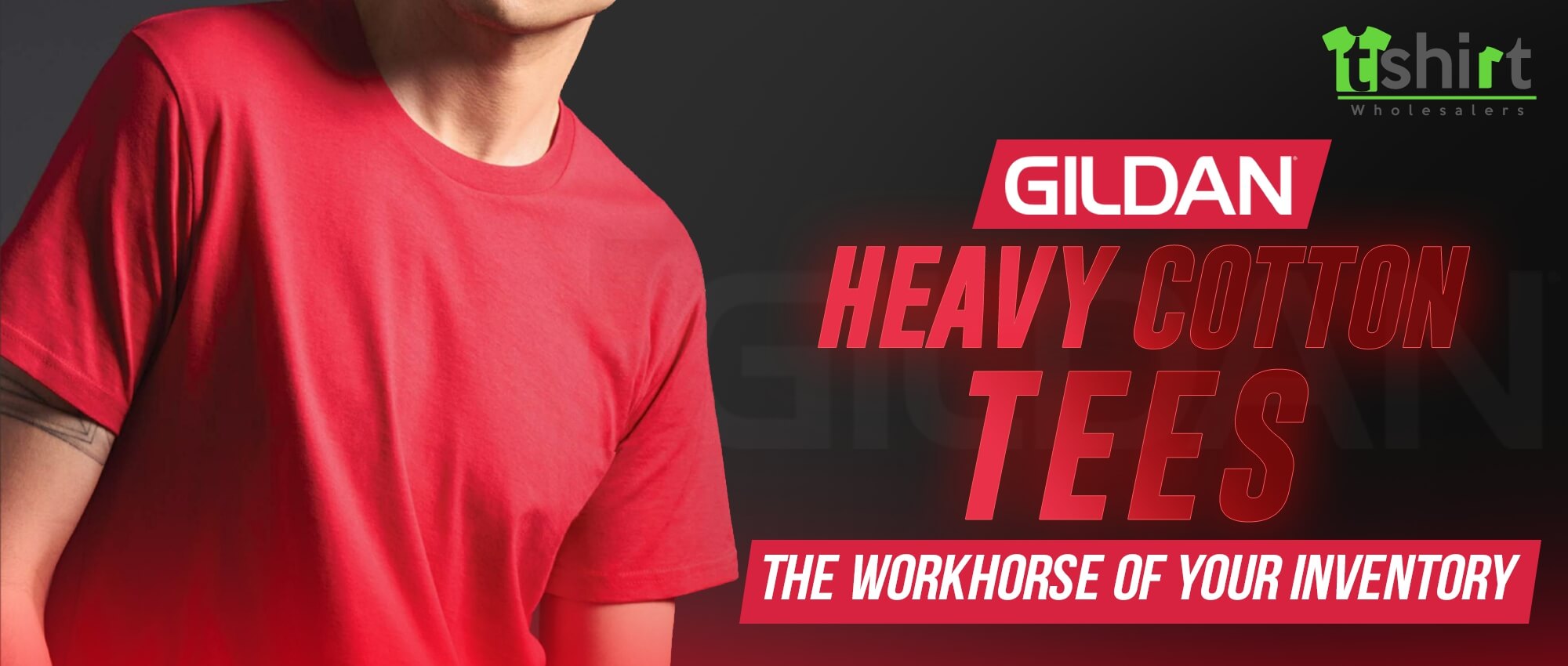 GILDEN HEAVY COTTON TEES - THE WORKHORSE OF YOUR INVENTORY