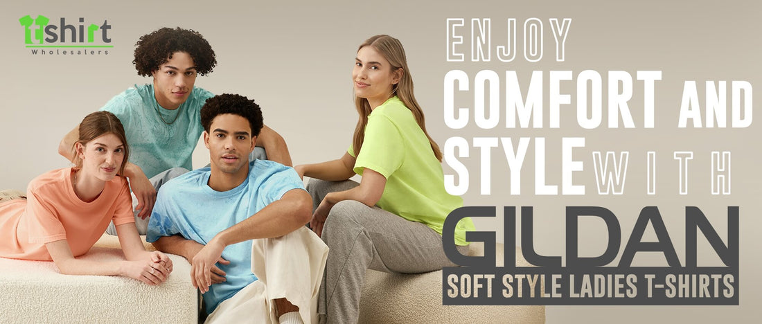 GILDAN-SOFT-STYLE-LADIES-T-SHIRTs