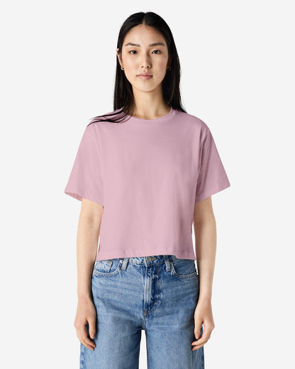 American Apparel Womens Fine Jersey Boxy T-shirt (102)