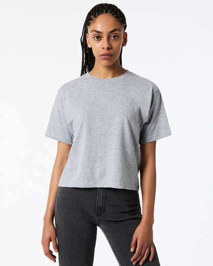 American Apparel Womens Fine Jersey Boxy T-shirt (102)