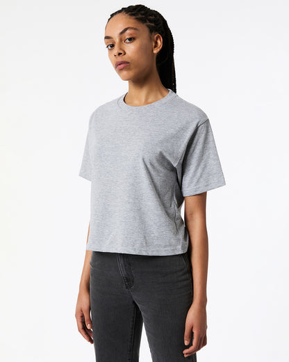 American Apparel Womens Fine Jersey Boxy T-shirt (102)