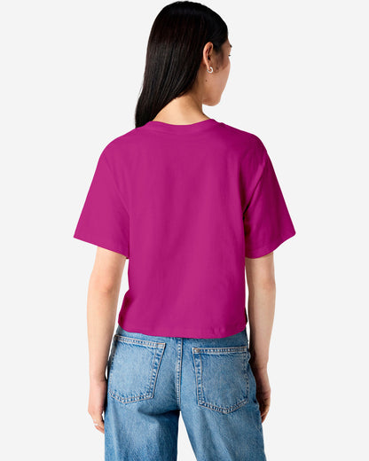 American Apparel Womens Fine Jersey Boxy T-shirt (102)