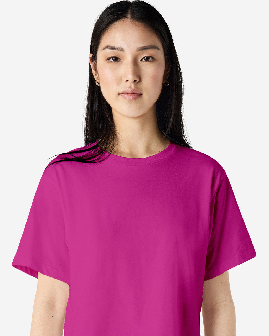 American Apparel Womens Fine Jersey Boxy T-shirt (102)