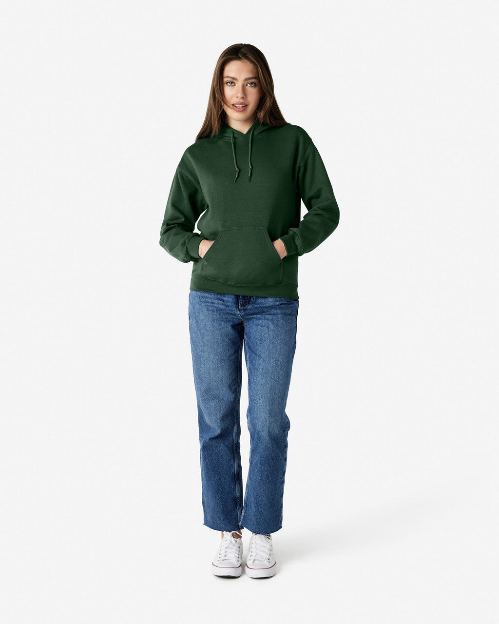 Gildan  Adult Hooded Sweatshirt-(18500) 2nd color