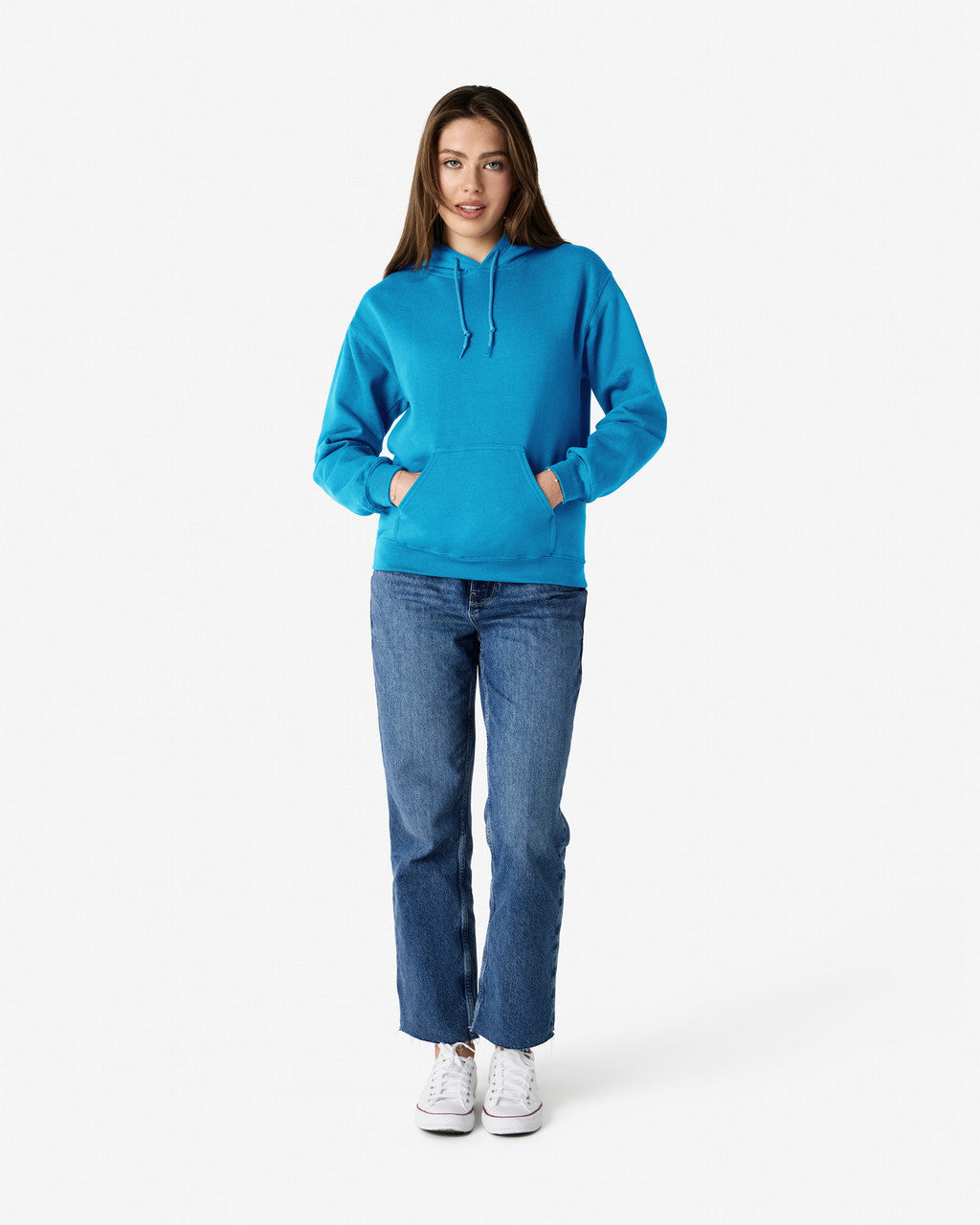 Gildan  Adult Hooded Sweatshirt-(18500) 2nd color