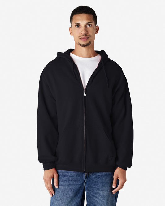 Gildan  Adult  Zip Hooded Sweatshirt-(18600)