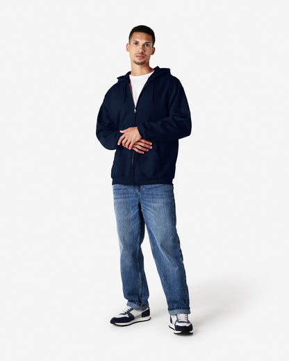 Gildan  Adult Zip Hooded Sweatshirt-(18600)