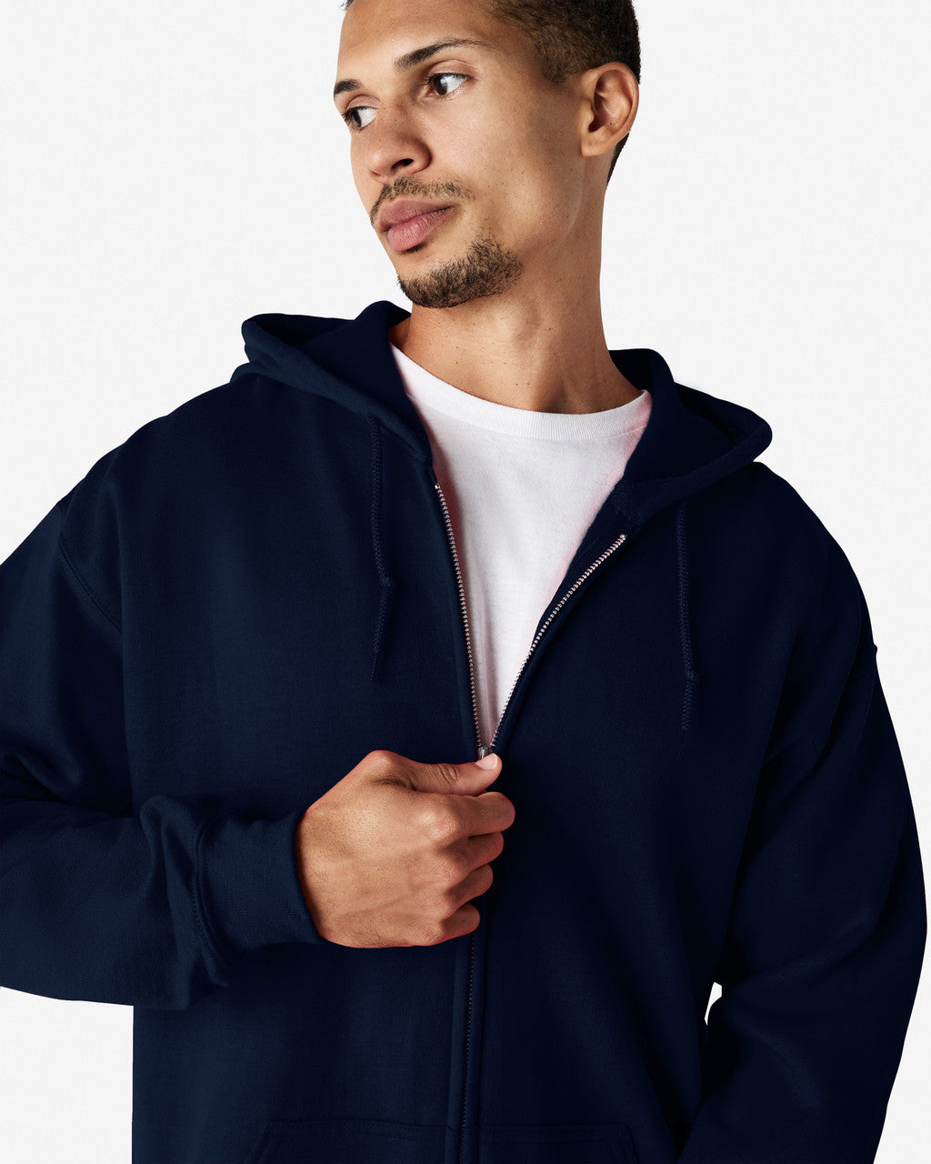 Gildan  Adult Zip Hooded Sweatshirt-(18600)