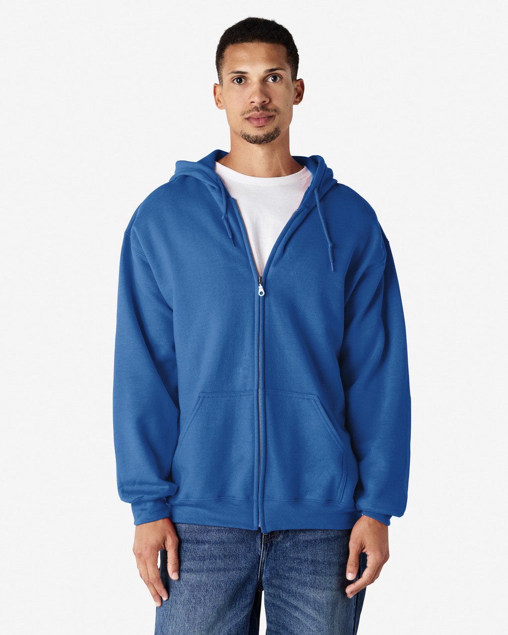 Gildan  Adult Zip Hooded Sweatshirt-(18600)