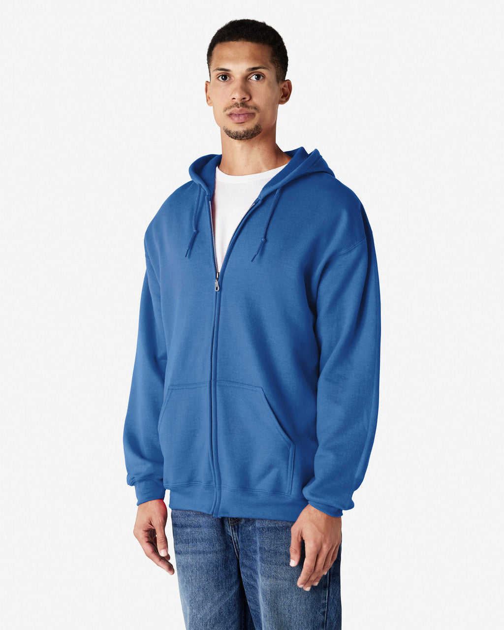 Gildan  Adult Zip Hooded Sweatshirt-(18600)