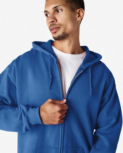 Gildan  Adult Zip Hooded Sweatshirt-(18600)