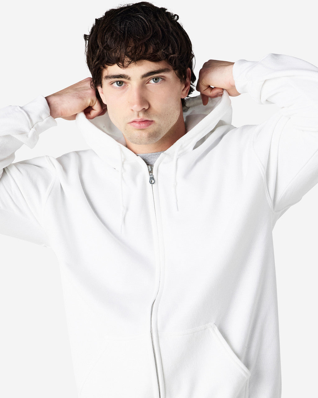 Gildan  Adult Zip Hooded Sweatshirt-(18600)