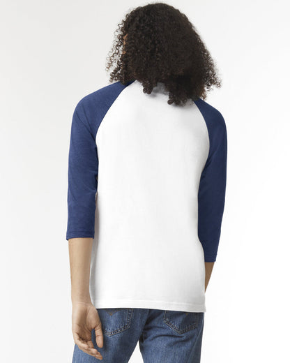 American Apparel Adult CVC Raglan T-shirt (2003CVC)