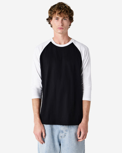 American Apparel Adult CVC Raglan T-shirt (2003CVC)