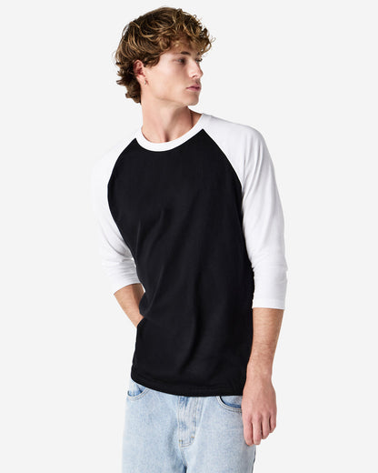 American Apparel Adult CVC Raglan T-shirt (2003CVC)