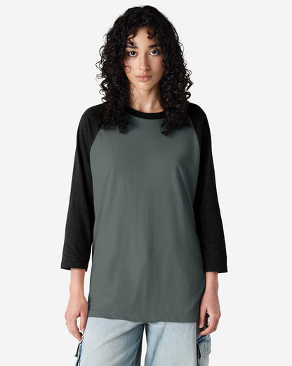 American Apparel Adult CVC Raglan T-shirt (2003CVC)