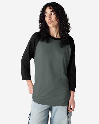 American Apparel Adult CVC Raglan T-shirt (2003CVC)