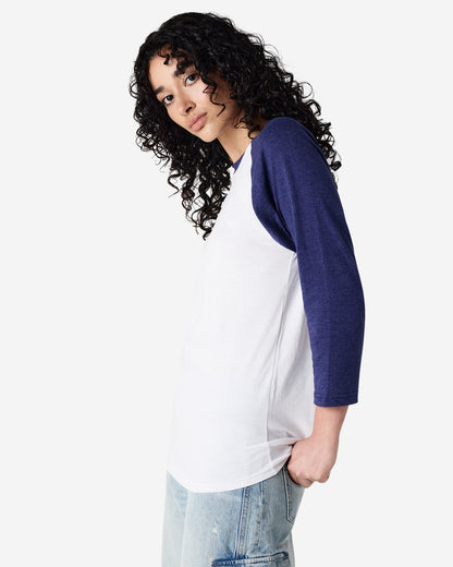 American Apparel Adult CVC Raglan T-shirt (2003CVC)