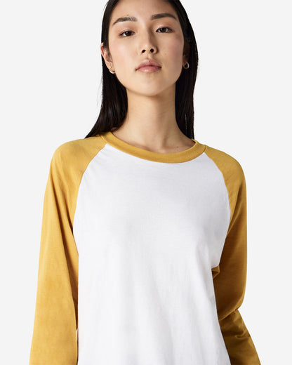 American Apparel Adult CVC Raglan T-shirt (2003CVC)