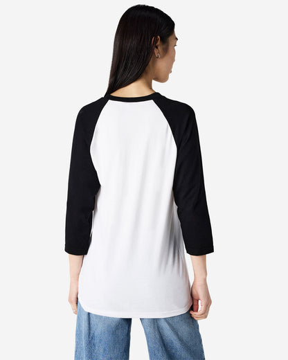 American Apparel Adult CVC Raglan T-shirt (2003CVC)