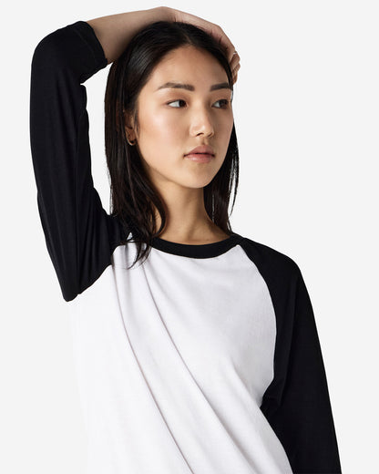 American Apparel Adult CVC Raglan T-shirt (2003CVC)