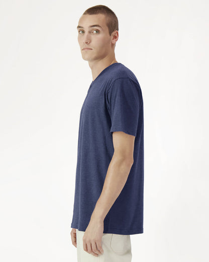 American Apparel Adult CVC Henley T-shirt (2004CVC)