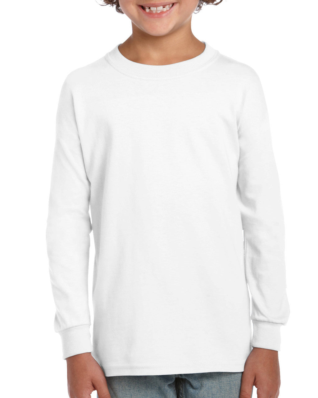 Gildan  Youth Ultra Cotton L/S Long Sleeve T/S-(2400B)