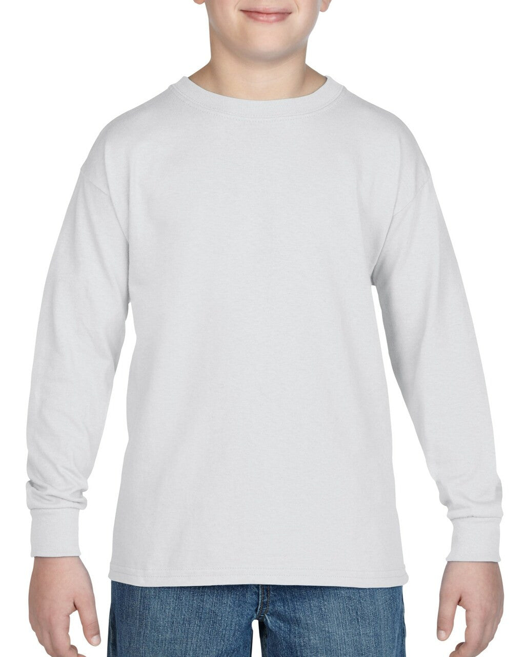 Gildan Youth Heavy Cotton Long Sleeve T-shirt (5400B)