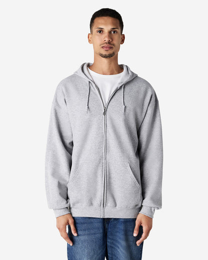 Gildan  Adult Zip Hooded Sweatshirt-(18600)