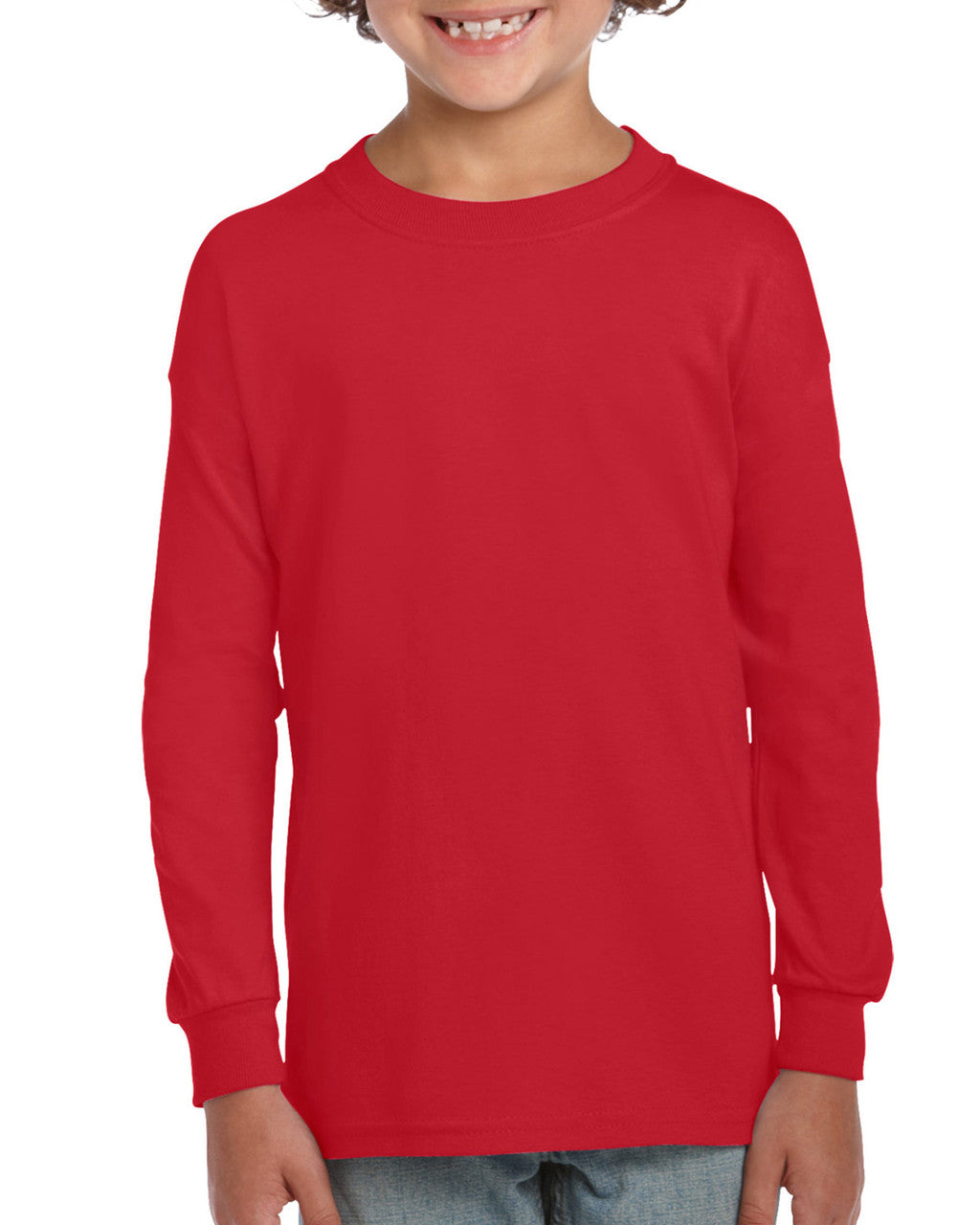 Gildan  Youth Ultra Cotton L/S Long Sleeve T/S-(2400B)