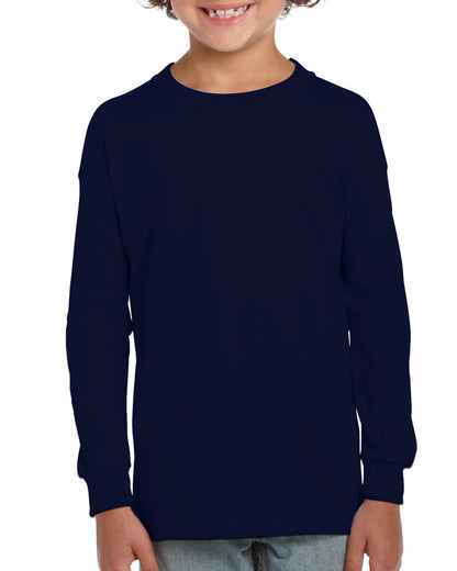 Gildan  Youth Ultra Cotton L/S Long Sleeve T/S-(2400B)