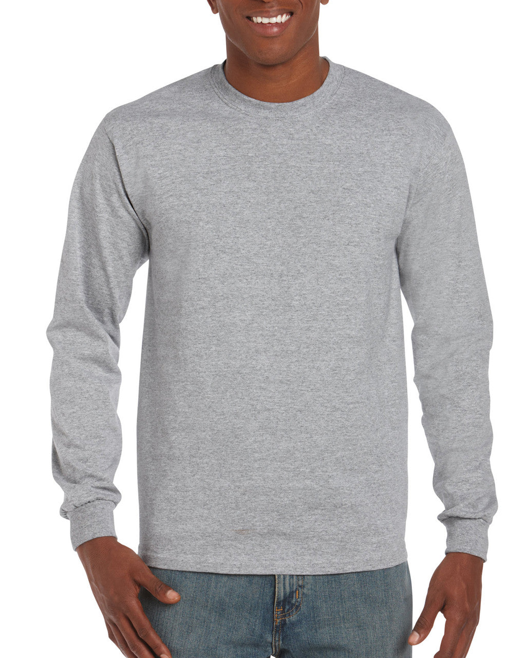 Gildan Adult Ultra Cotton  L/Sleeve T/S 205GM- (2400)