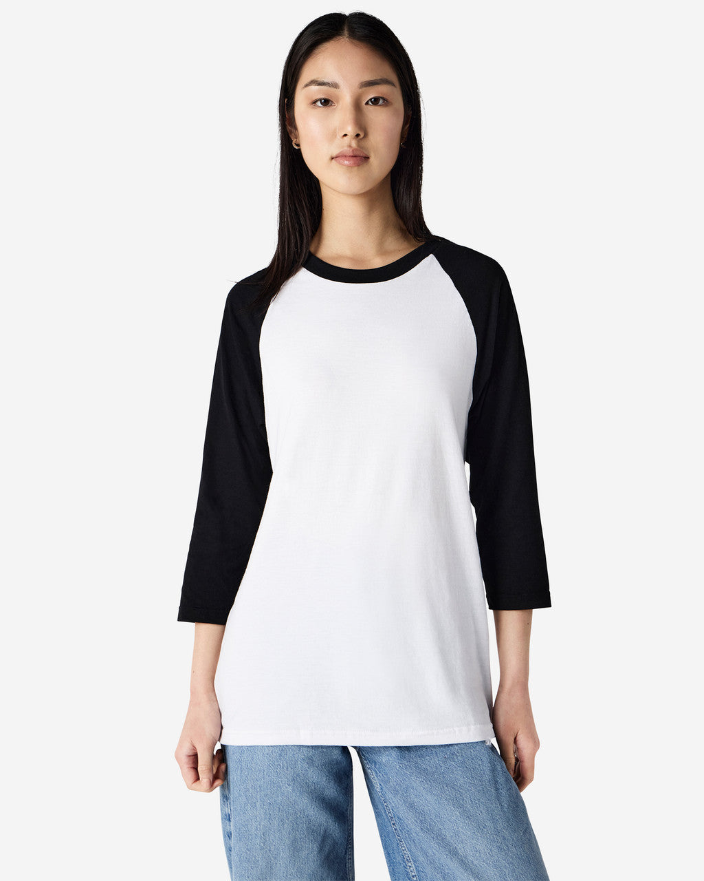 American Apparel Adult CVC Raglan T-shirt (2003CVC)