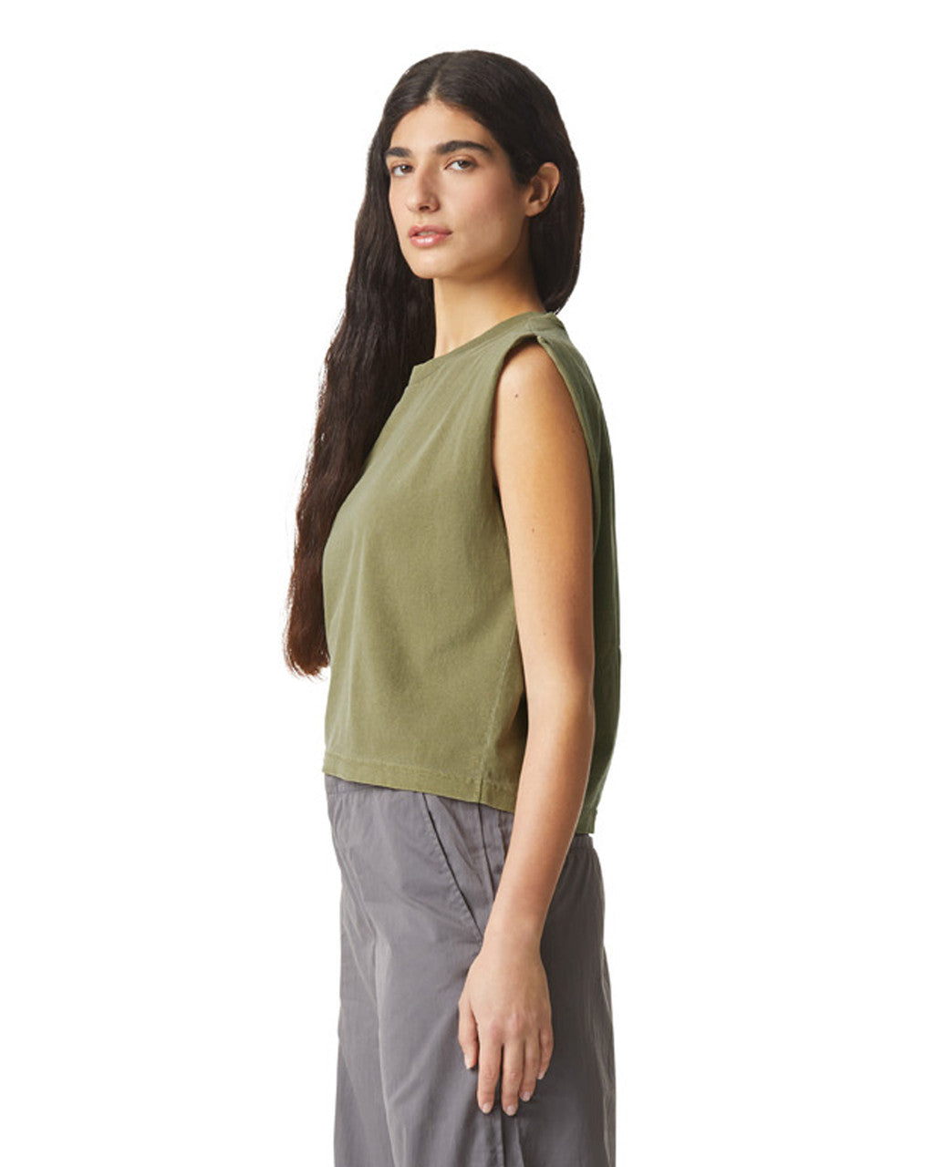 American Apparel Ladies' HW Garment Dyed T-shirt (307GD)