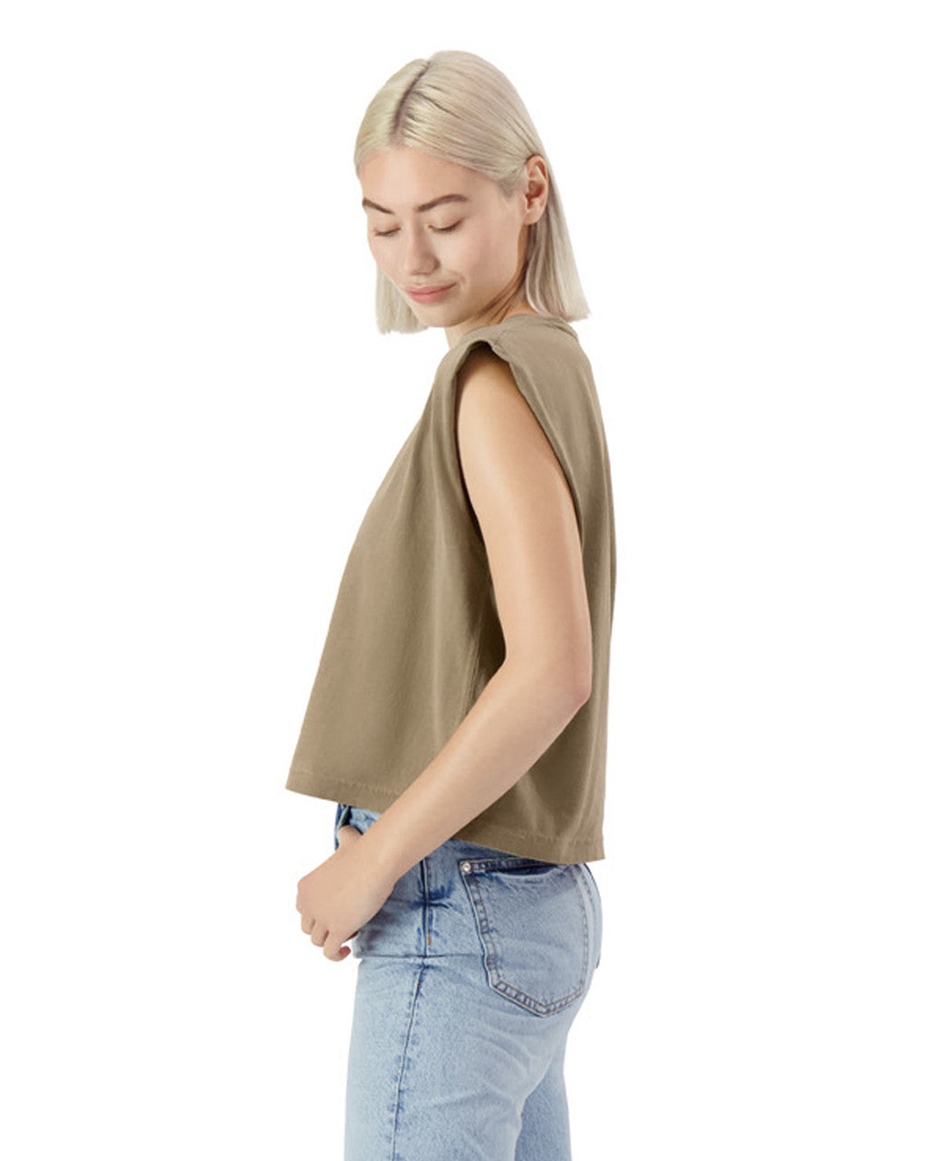 American Apparel Ladies' HW Garment Dyed T-shirt (307GD)