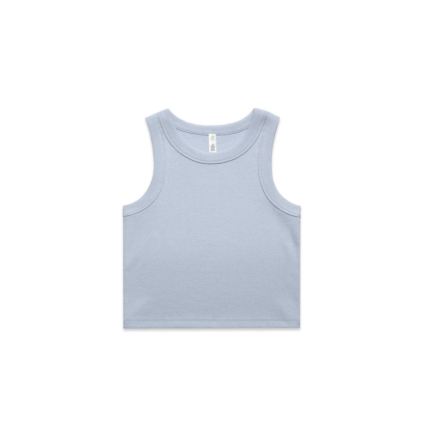 Ascolour Wo's Organic  Rib Crop Tank (4064G)