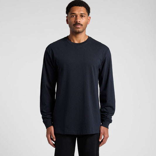 Ascolour Mens Block L/S Tee-(5054)