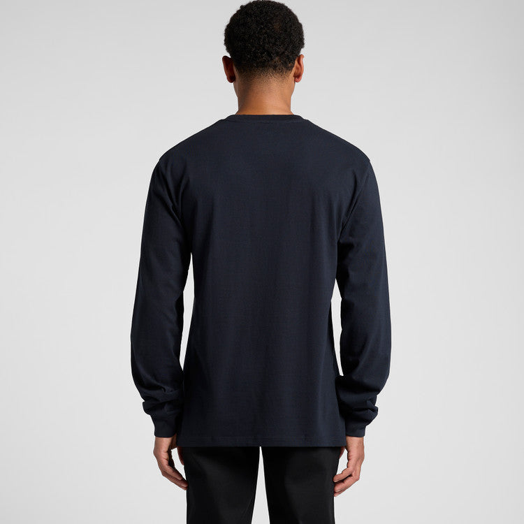 Ascolour Mens Block L/S Tee-(5054)