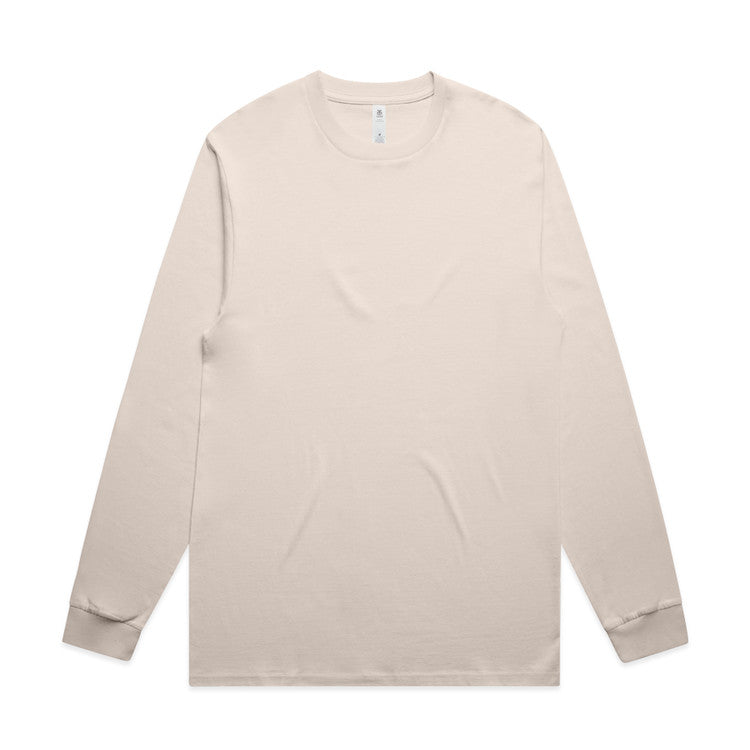 Ascolour Mens Block L/S Tee-(5054)