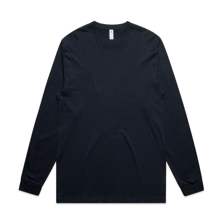 Ascolour Mens Block L/S Tee-(5054)