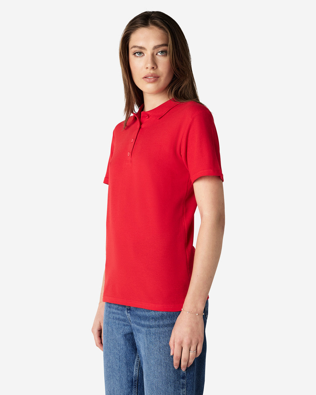 Gildan Softstyle Ladies Double Pique Polo (64800L)