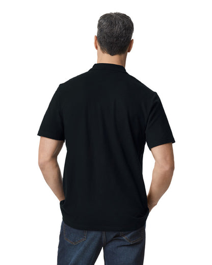 Gildan Softstyle Adult Double Pique Polo-(64800)