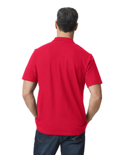 Gildan Softstyle Adult Double Pique Polo-(64800)