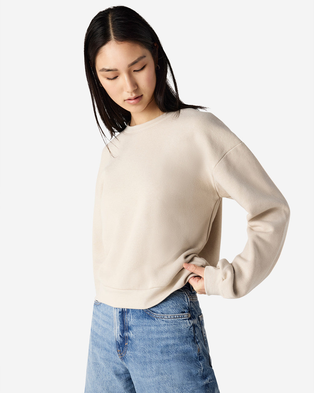 American Apparel Ladies Reflex Crewneck Sweatshirt (RF494)