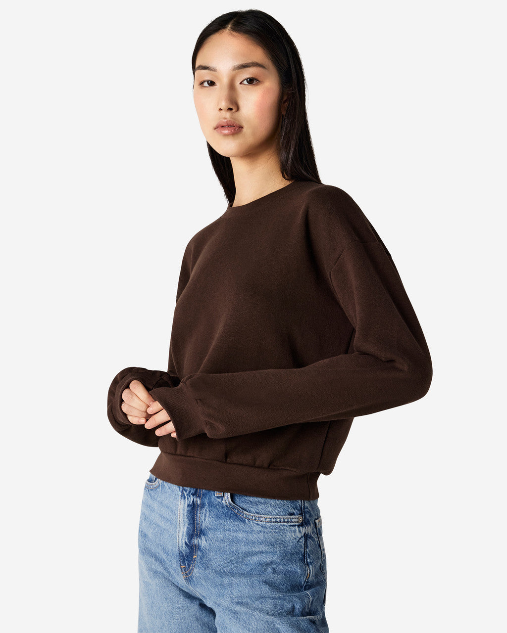 American Apparel Ladies Reflex Crewneck Sweatshirt (RF494)