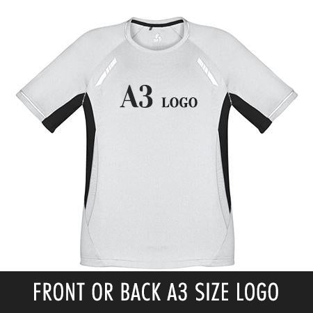 Heat Transfer Front/Back A3 Size Logo