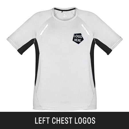 Heat Transfer Left/Right Chest Logos